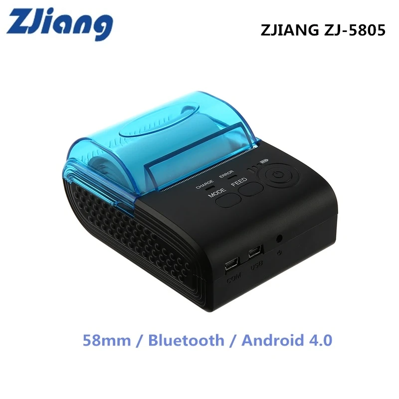 printer bluetooth zjiang 5805