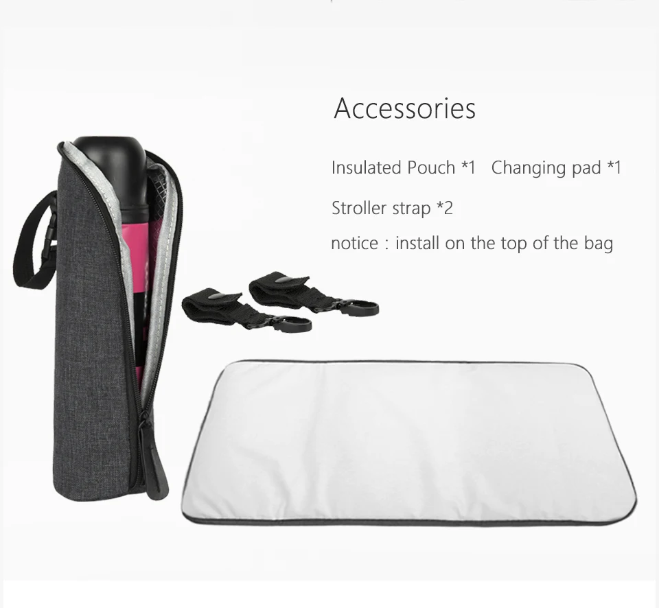 Сумка для подгузников, сумка для подгузников для мамы и ребенка, Большая вместительная сумка для мам, рюкзак для беременных с сменной подкладкой, водонепроницаемая сумка на лямках для коляски