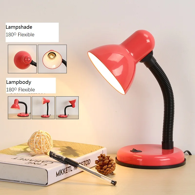 

Modern Flexible adjustable classic desk Lamp E27 Table Lamp Reading light Table light Desk light for study Reading night Light