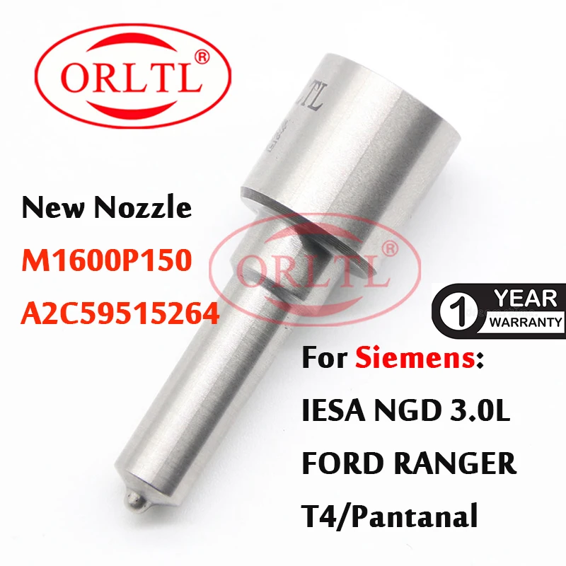 

M1600P150 Nozzle Fuel Injector DLLA150PM1600 Nozzle Tip CR Nozzle ALLA150PM160 Spray BDLLA150PM1600 for Siemens FORD RANGER
