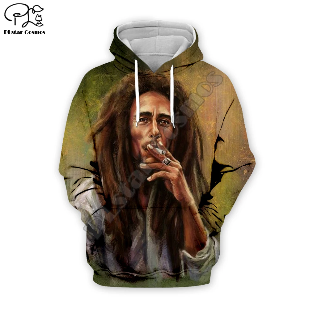 Hoodies Ух девушка рэгги Боб Марли спортивный костюм красочный 3dprint толстовки/толстовка/куртка/мужские, женские в стиле хип-хоп, новая модная повседневная Swag S-2 - Цвет: Hoodies