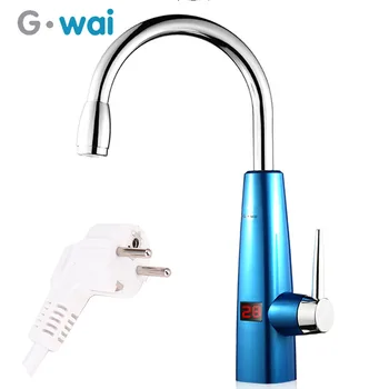 

Stainless Steel Instant Water Heater 1 Second Fast Water Heater Tap Hot Water Faucet 360 Degree Rotation Calefactor Calentador