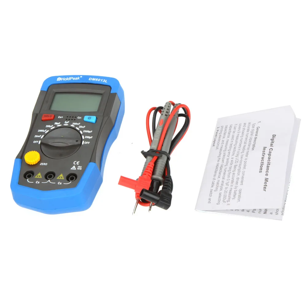 Handheld Digital capacimetro Electronics Capacitance Meter Electronic  Electronica Capacitor Tester Capacimetro Digital Meter