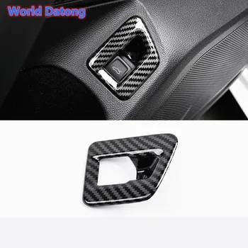 

For Volkswagen Arteon 2017 2018 2019 Carbon fiber Drawing Car trunk switch inside ABS Decoration Trim