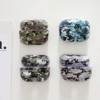

Military Army Camouflage Earphone Case For Airpods Pro Ultra Thin Full Protection Bluetooth Headphone Accessory For Airpods Pro