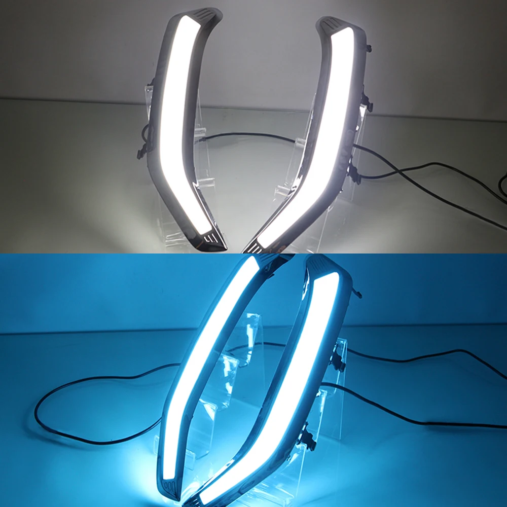 Für Toyota Alphard 2018 2019 Led Tagfahrlicht Gelb Blinker Relais Wasserdichte 1