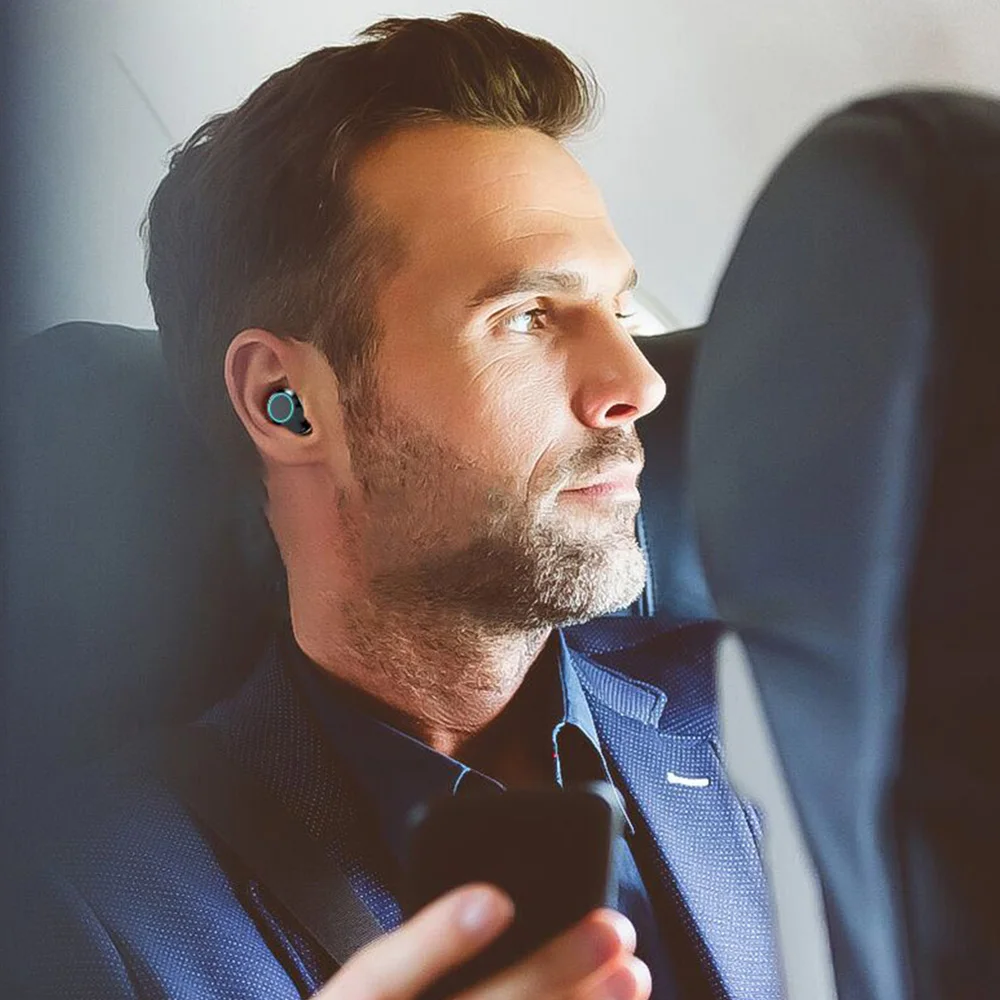 G02 TWS Bluetooth наушники 9D стерео беспроводные наушники двойные IPX7 водонепроницаемые наушники BT5.0 3300 мАч светодиодный умный внешний аккумулятор