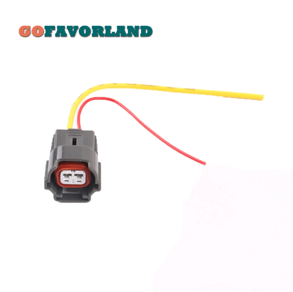 Chicote de fios 06a973722 da tomada do conector do injetor de combustível de 2 pinos para vw golf jetta polo para audi a4 a6 para skoda para seat