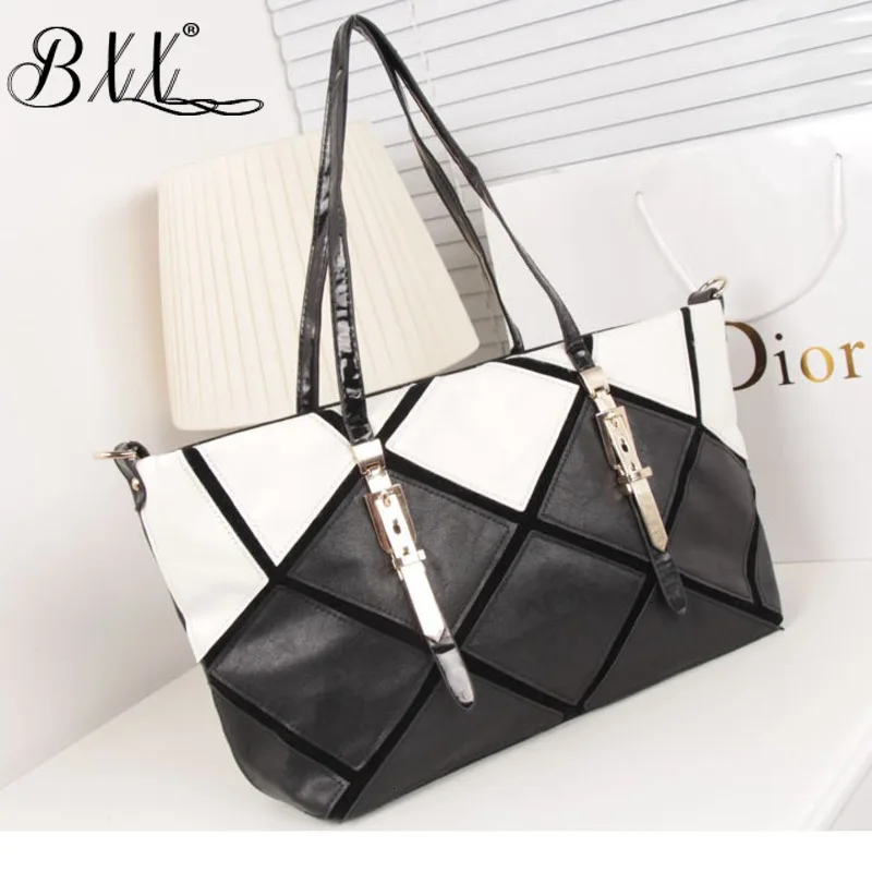BXX Sac/ модные весенние роскошные женские сумки дизайнерские геометрические строчки хит цвет сумка на плечо 19K-a120