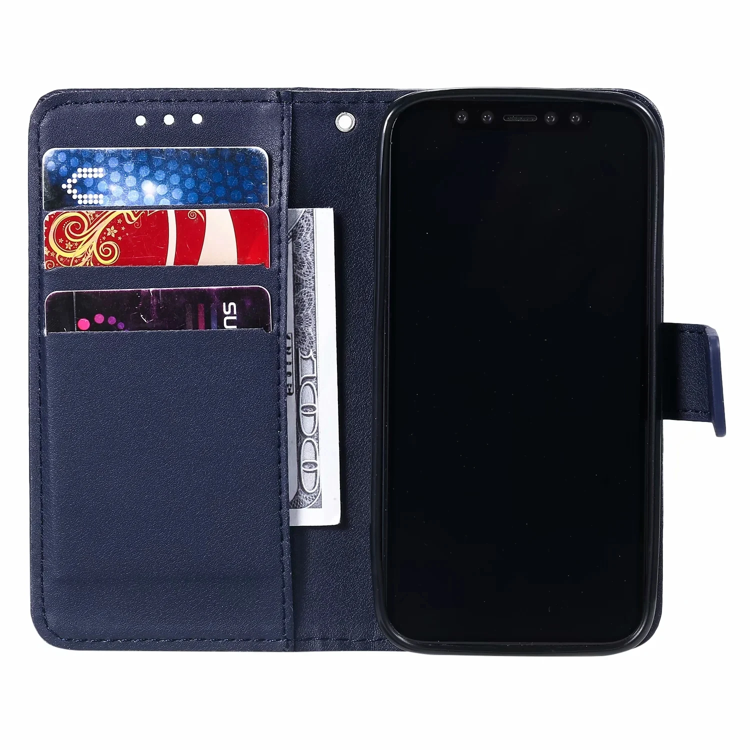 Custodia in pelle con portafoglio a ribalta per iPhone 11 12 Pro Max 12 Mini X XS Max XR 6 6S 7 8 Plus SE 2020 5 SE 5 Stand Funda Protect C_voghion.com