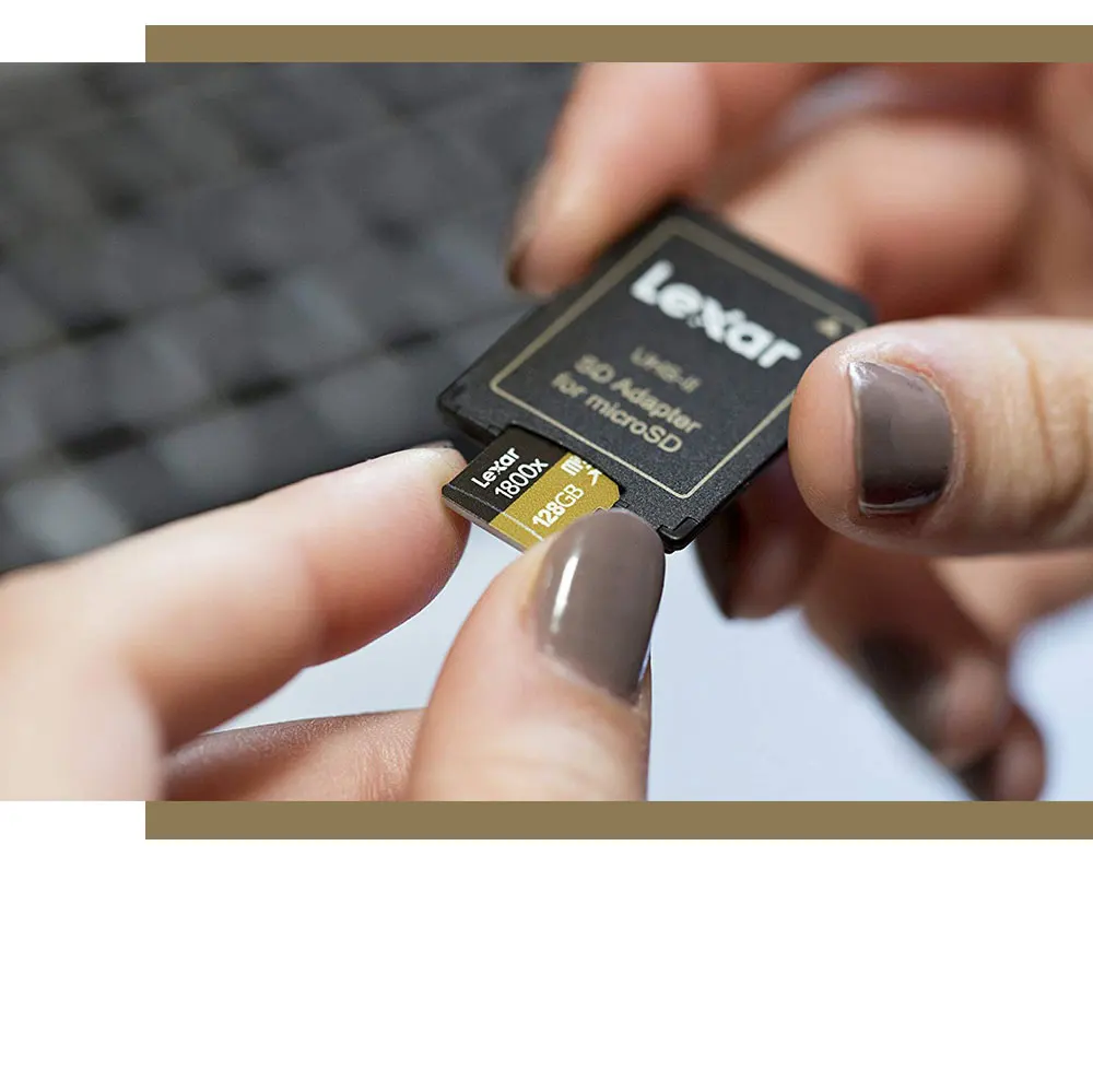 Lexar 1800x карта памяти 32 Гб 64 Гб SDXC высокая скорость 270 м/с UHS-II класс 10 Micro SD карта U3 TF Microsd