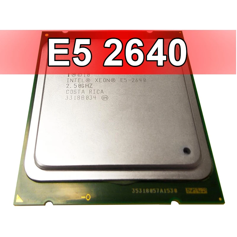 

Intel Xeon E5 2640 Socket 2011 LGA2011 Hexa 6 Core Processor CPU
