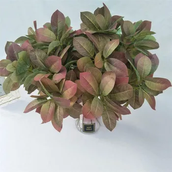 

10Pcs Fake Single stem Laurel 20.47" Length Simulation Osmanthus Greenery for Wedding Home Showcase Decorative Artificial Plants