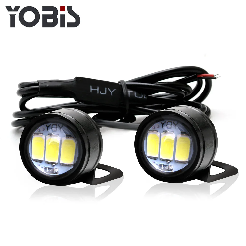 

Two free delivery motorcycle Hawkeye lights, ghost lights, modified parts, Hawkeye led rear-view mirror flash rogue lights