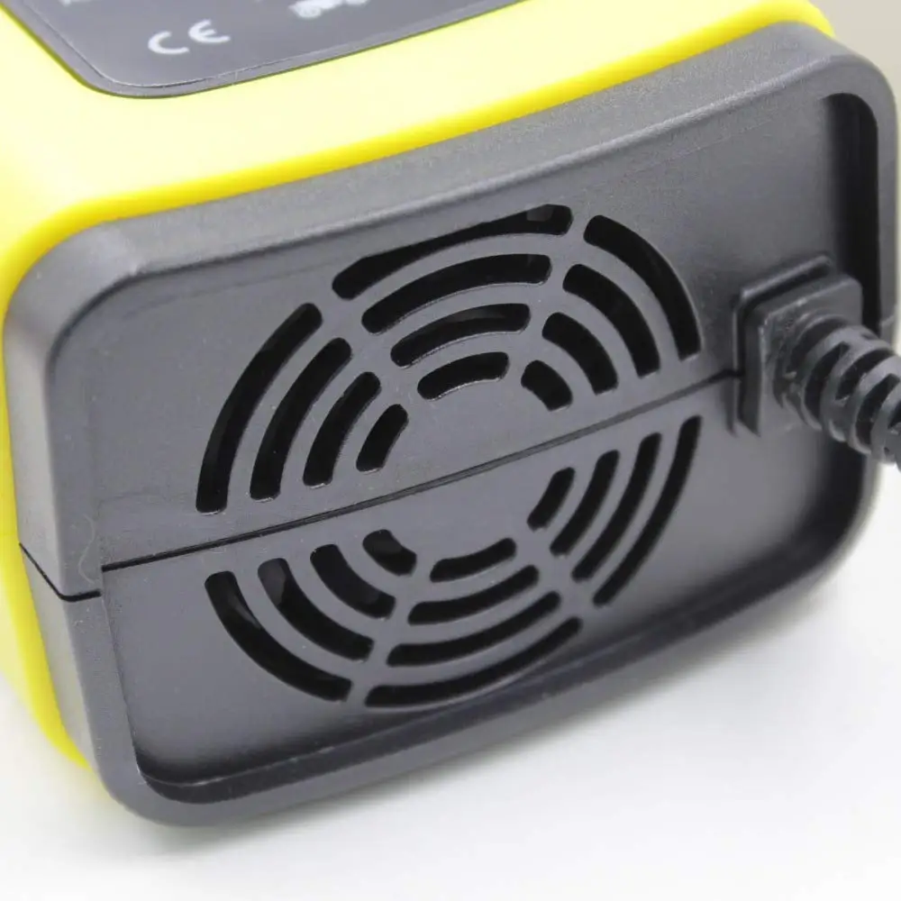 Voll Automatisches Ladeger 110V 220 12V 6A Intelligente Schnelle Aufladung Nass Trocken Blei Digitale ЖК-дисплей(вилка Великобритании