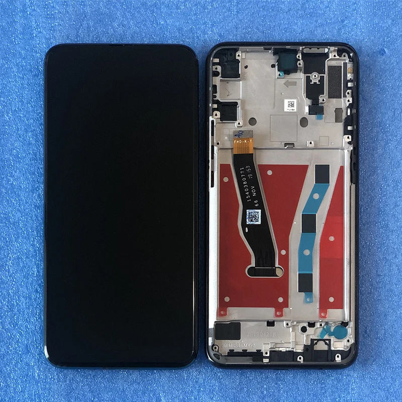 

Original Axisinternational For 6.59" Huawei Enjoy 10 Plus STK-AL00 STK-TL00 LCD Display Screen Frame+Touch Panel Digitizer Tools