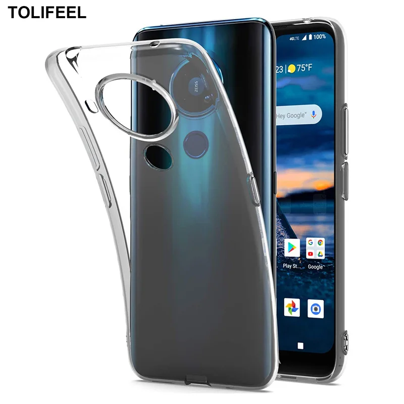 TOLIFEEL чехол для Nokia 7 3 5 4 Мягкий Силиконовый ТПУ прозрачный облегающий бампер 4/Nokia
