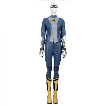 

Movie The Flash Killer Frost Caitlin Snow Cosplay Costume Christmas Adult boy girl superhero Suit Jumpsuits Rompers costume