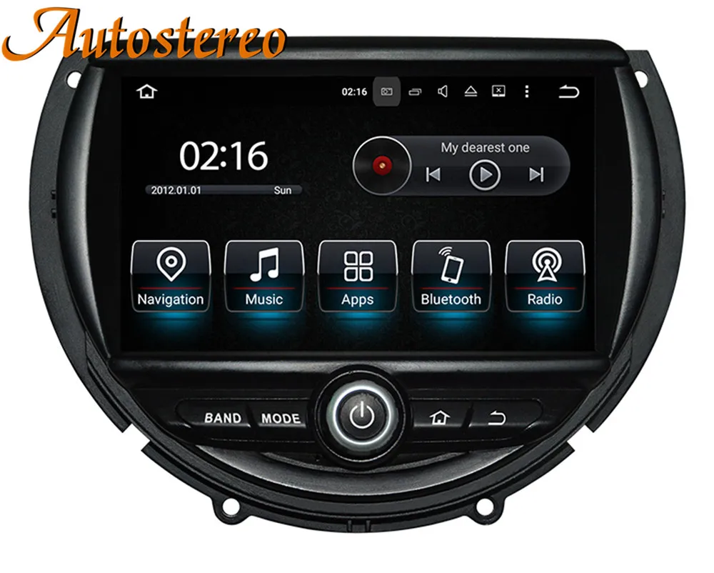 4GB ram Android 9,0 автомобильный gps-навигация, dvd-плеер головное устройство для MINI Cooper+ головное устройство мультимедийный плеер радио магнитофон