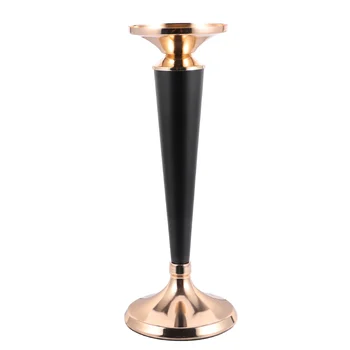 

1Pc Candle Stand Electroplated Candlestick For Villa Living Room Model Room Club