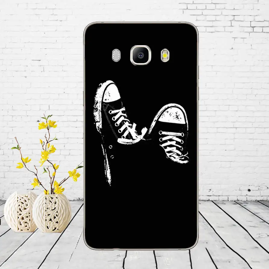 Силиконовый чехол для samsung Galaxy J7 чехол J710 J710F чехол для samsung J7 телефон Мягкий ТПУ защитный чехол с принтом - Цвет: FF56