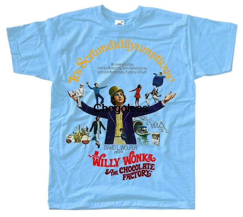 Willy Wonka &amp the Chocolate Factory футболка всех размеров от S до 5XL Gene Wilder |