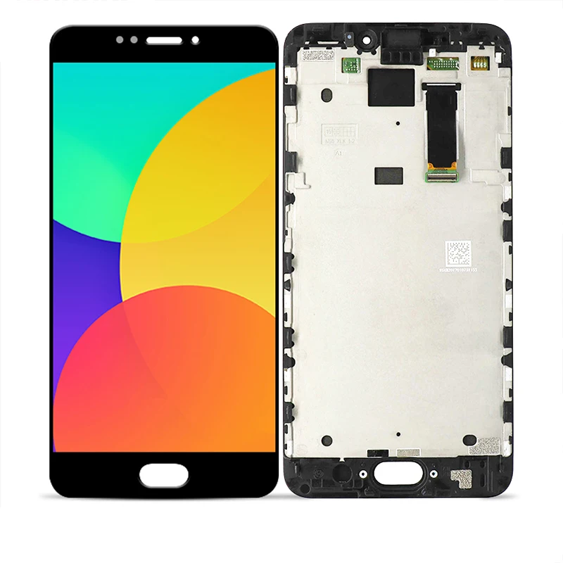 ЖК дисплей IPS качества AAA + для 5 &quotMeizu MX6 MX 6 сенсорный экран дигитайзер стеклянная
