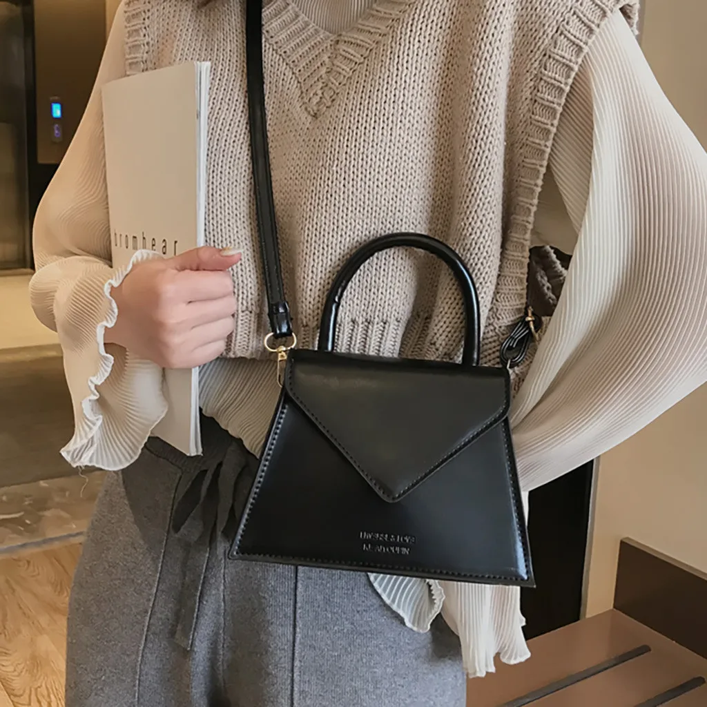 

NEW handle Simple Designer shoulder handbag soft Frosted Square Women Crossbody mini bags Female Removable shoulder strap #G1