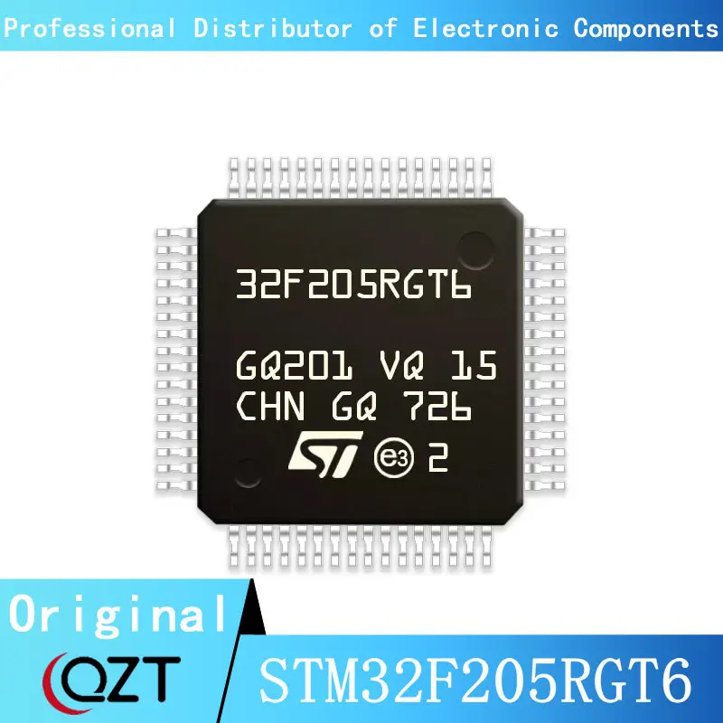 10pcs/lot STM32F205 STM32F205RG STM32F205RGT6 LQFP64 Microcontroller chip New spot new stm32f205rbt6 stm32f205rct6 stm32f205ret6 stm32f205rft6 stm32f205rgt6 stm32f205vbt6 vct6 vet6 vft6 vgt6 zct6 zet6 zgt6 mcu