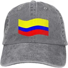 Мужская/Женская Регулируемая джинсовая бейсбольная кепка с рисунком из мультфильма Snapback