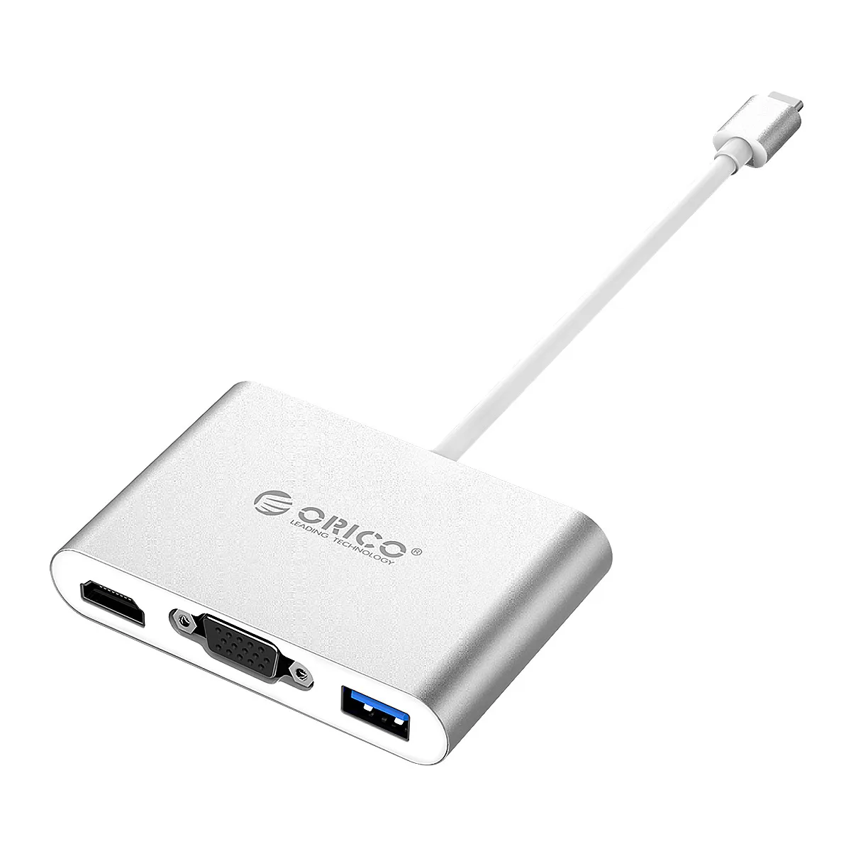 ORICO usb-хаб USB C к HDMI RJ45 VGA type-C PD адаптер для Mac/samsung Galaxy/huawei type C USB 3,0 концентратор