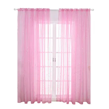 

Star Tulle Curtains Modern Window Curtains for Living Room Transparent Tulle Window Curtains Window Drapes for the Bedroom