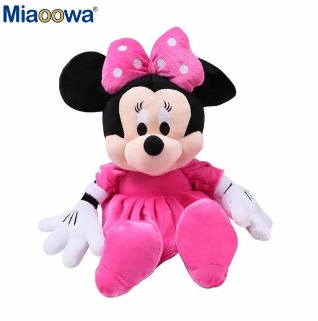 30cm Hot Sale Cute Mickey&Minnie Mouse Plush Toys for Children Stuffed Cartoon Figure Donald Goofy Doll Kids Baby Classic Gift