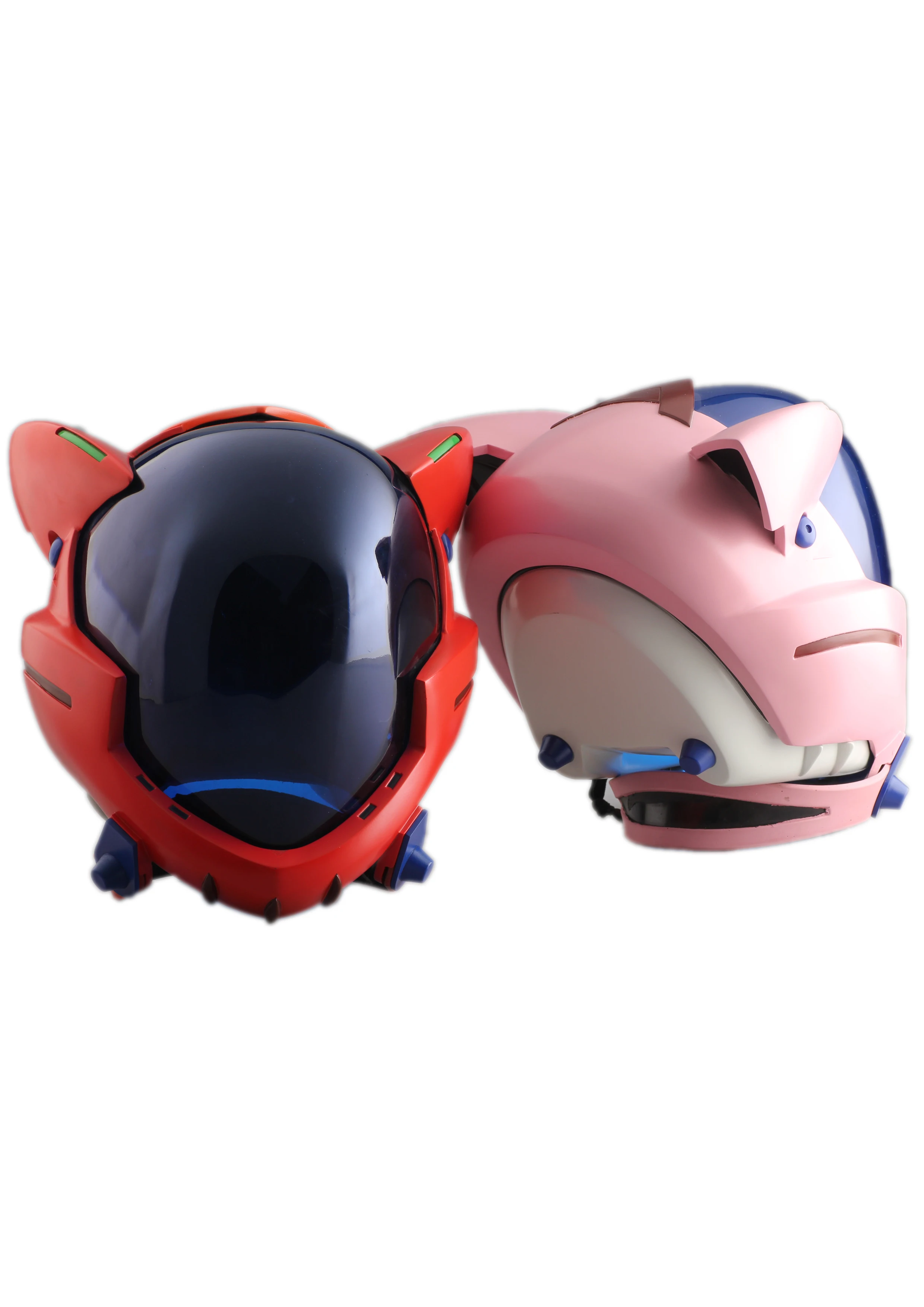 EVA Asuka Langley Soryu Helmet Makinami Mari Evangerion:3.0 Q Cosplay Mask Props