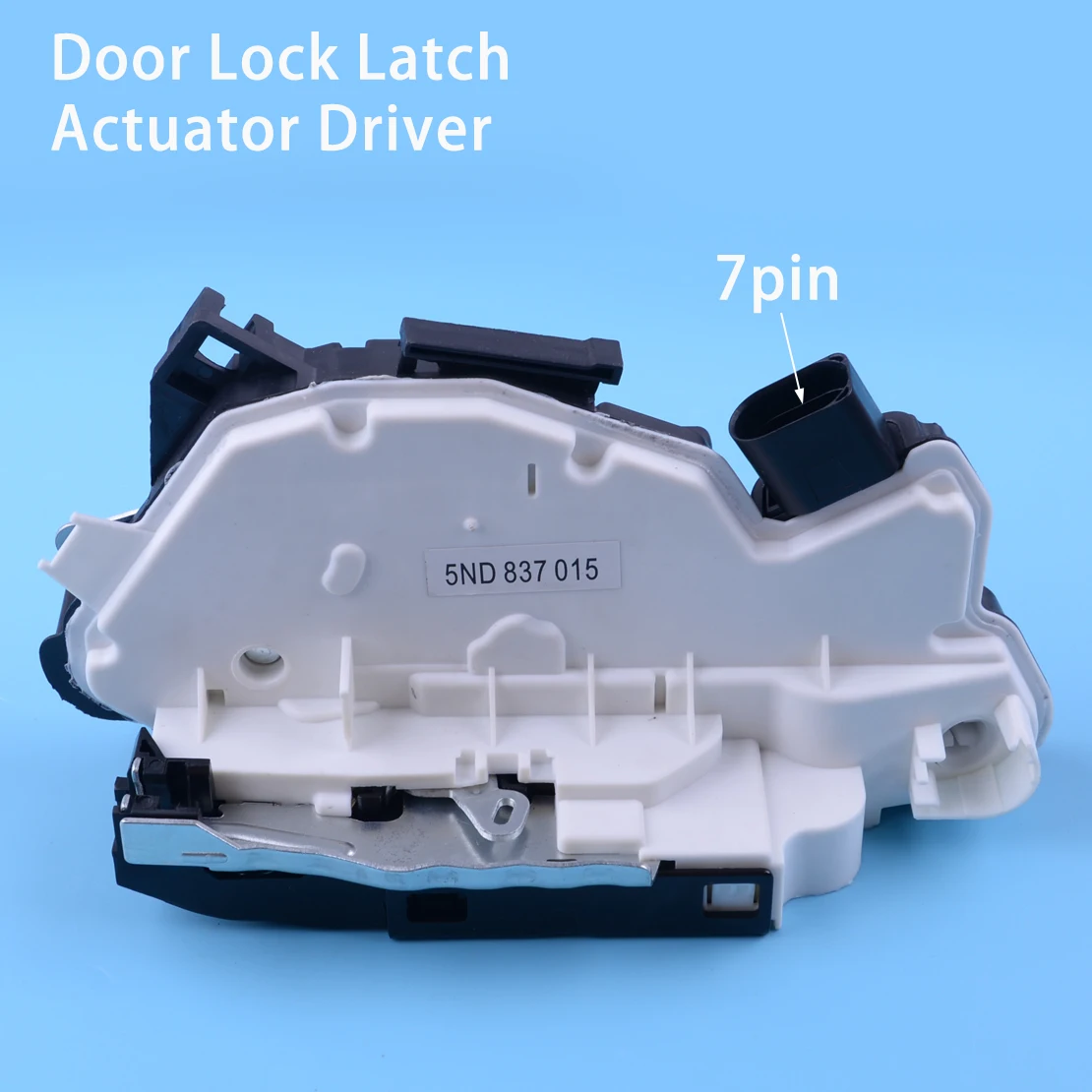 

DWCX Car Front Left Door Lock Latch Actuator Accessories Fit For VW Amarok Passat CC Tiguan 5ND837015 5N1 837 015 A 2012