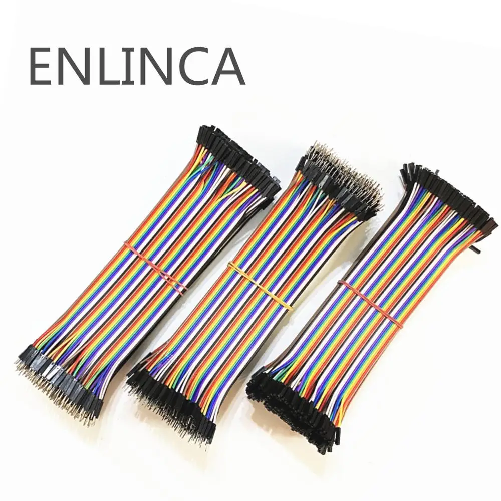 Dupont Line kit 120 шт. 3 * 40pin 10 см/20 см/30 см штекер гнездо перемычка кабель для