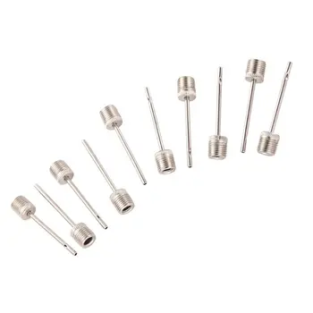 

10PCS Inflating Pump Needle Valve Adaptor Sports Soccer Basketball Football