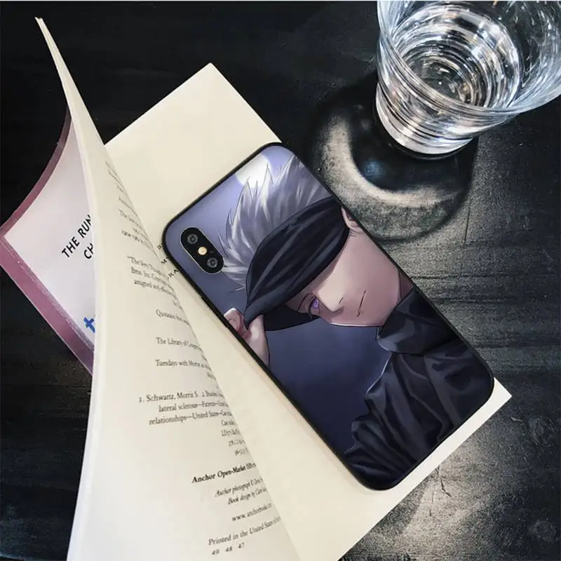 Jujutsu Kaisen Satoru Gojo Phone Case for iPhone 13 11 12 13 mini pro XS MAX 8 7 6 6S Plus X 5S SE 2020 XR case Jujutsu Kaisen Satoru Gojo Phone Case for iPhone 13 11 12 13 mini pro XS MAX 8 7 6 6S Plus X 5S SE 2020 XR case