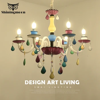 

French Country Style Art Chandelier Lighting Modern Crystal Hanging Lamp for Home Living Room Bedroom Kitchen Lighting Lustre