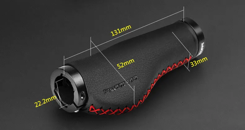 PROMEND велосипедные ручки, велосипедные ручки, Нескользящие, удобные, волокнистые, кожаные, Mtb ручки, велосипедные ручки, велосипедные части