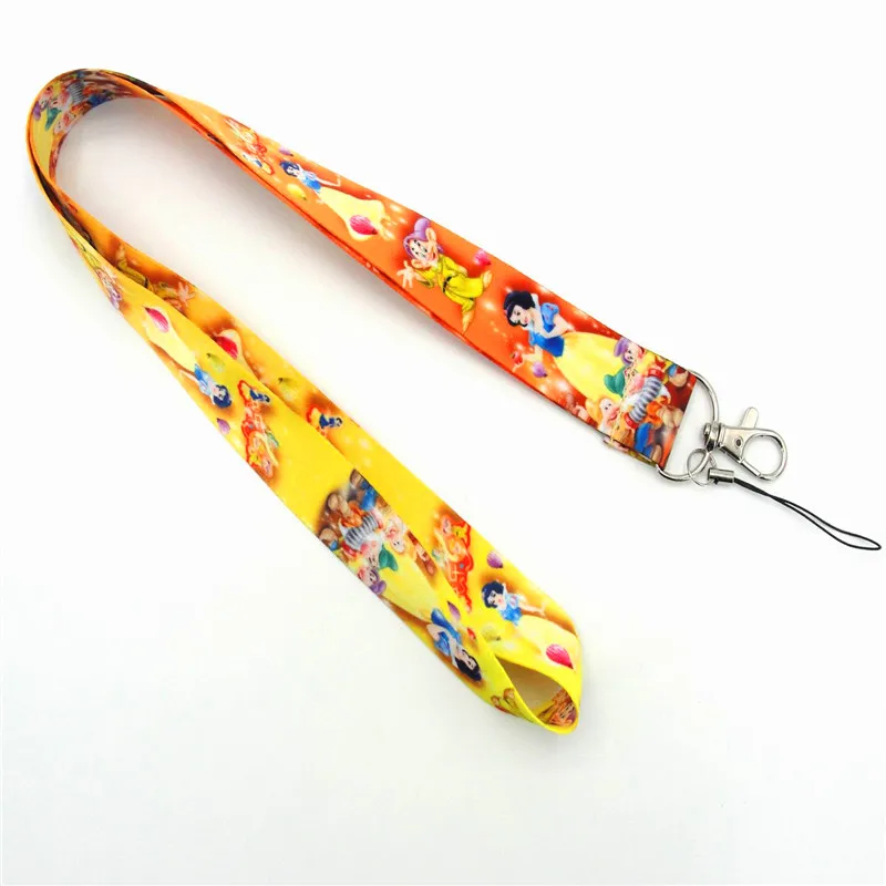 New anime Cute Cartoon Neck Strap Lanyard for keys ID Card Gym Mobile Phone Straps USB badge holder DIY Hang Rope