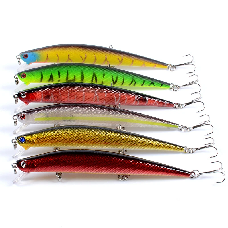 

Fishing Lures Minnow 12.5cm 13.3g Hard Artificial Bait Crankbait Bass Wobbler High Quality Pike Carp Fishing Tackle