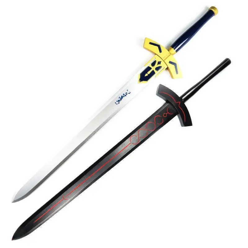 Fate Stay Night деревянный меч оружие альтер Saber Аниме Косплей Excalibur игра дерево