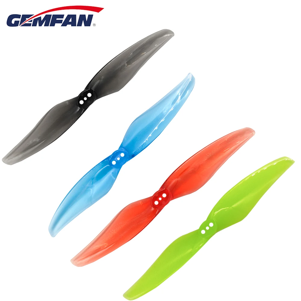 24 шт./12 пар Gemfan Hurricane 4024 4x2 2 лопасти 4 дюйма пропеллер для ПК CW CCW Ру Дрон FPV гоночный