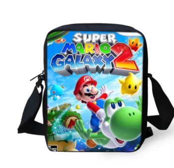 

Mario Bros Mini Children School Bags Cartoon Cross body Shoulder Bags for Kids Small Boys Girls Schoolbag