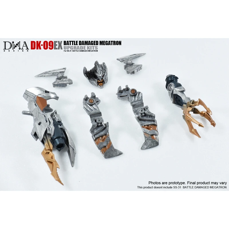 Трансформация DNA DK-09EX обновления наборы для SS31 поврежденных Megatron Рисунок игрушка модель подарок