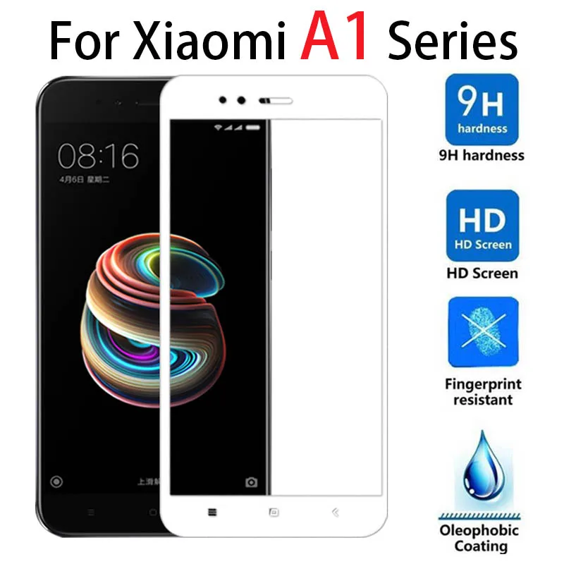 

Full cover mi a1 screen protector mi a1 tempered glass for xiaomi 9 se 9t xiami xiomi xaomi a 1 9se protect glas protection film