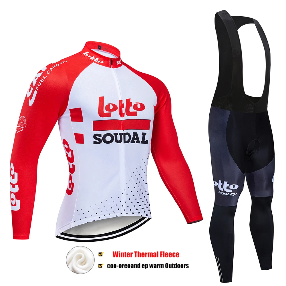 Зима JUMBO Team Велоспорт Джерси 9D велосипед брюки набор Ropa Ciclismo Мужские Термо флис pro трикотаж для велосипедистов Майо Одежда - Цвет: Pic Color
