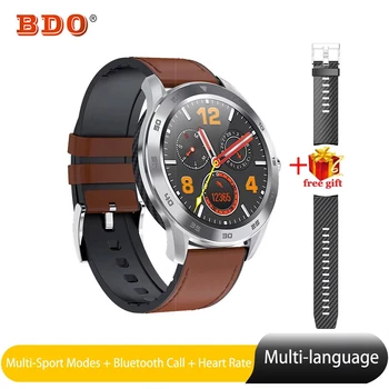 

DT98 Smart Watch HD Screen IP68 Waterproof Sport Tracker Men Bluetooth call ECG Detection Heart Rate Smart Watch for Android Ios