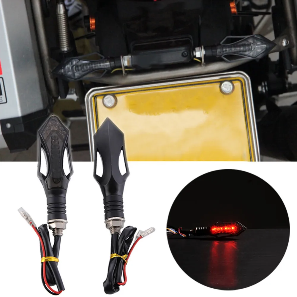 

1 Pair Motorcycle Flasher Brake Light Turn Signal Lamp LED Turn Light Blinker Motorcycle Accessories Cornering Lamp